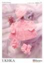 UK Hand Knit Association Baby Coat, Bonnet, Bootees, & Mittens DK Knitting Pattern UKHKA37