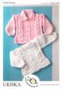 UK Hand Knit Association Baby Cardigans DK Knitting Pattern UKHKA68