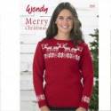 Wendy Merry Christmas Knitting Pattern Book 358