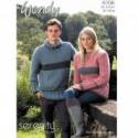 Wendy Serenity Super Chunky Family Sweater Knitting Pattern 5705